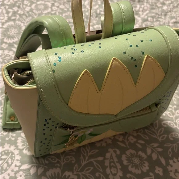 Loungefly Disney Princess Tiana Cosplay Mini Backpack - Picture 2 of 9